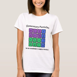 T-shirt das partículas elementares