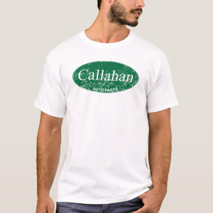 T-shirt das peças de automóvel de Callahan