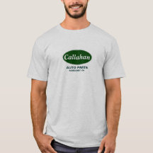 T-shirt das peças de automóvel de Callahan do