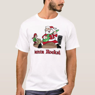 T-shirt das rochas do papai noel
