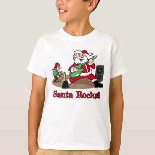 T-shirt das rochas do papai noel