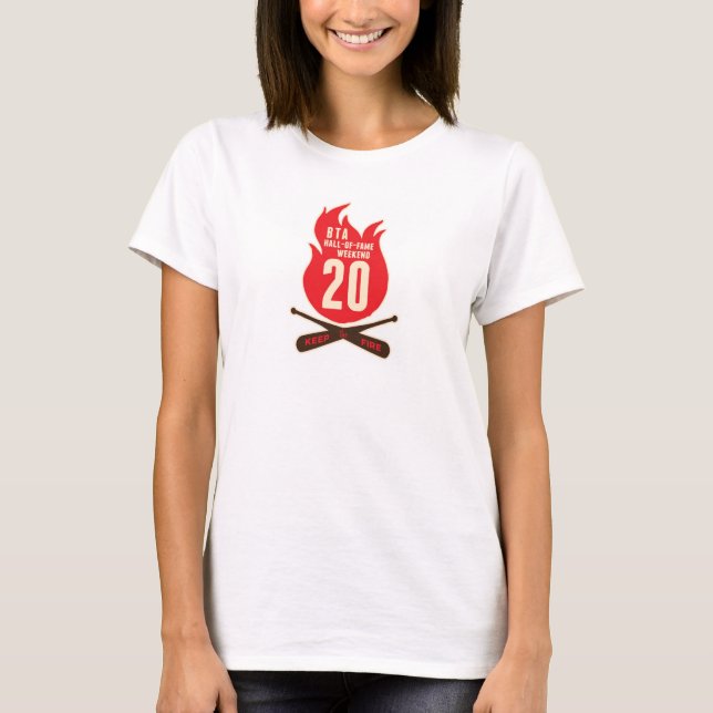 T-shirt das senhoras de BTA HOF20 (Frente)