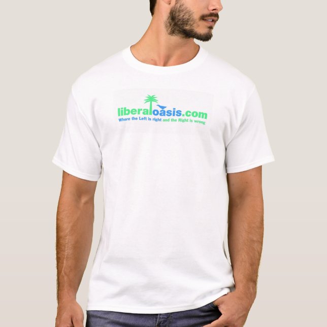 T-shirt das senhoras de LiberalOasis (Frente)