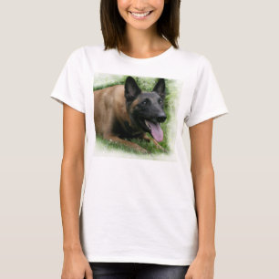 T-shirt das senhoras de Malinois do belga
