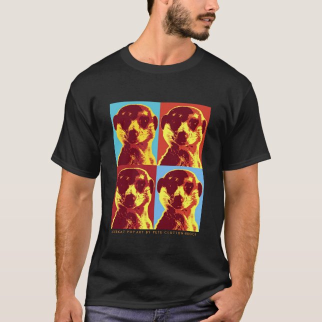 T-shirt das senhoras de PopArt da flor (Frente)