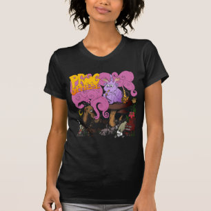 T-shirt das senhoras de ProgSphere pequeno: Preto