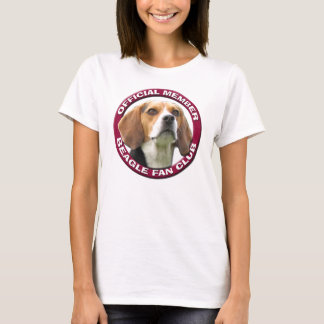 T-shirt das senhoras do clube de fãs do lebreiro