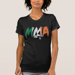 T-shirt das senhoras do crânio do Muttahida