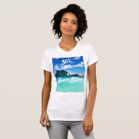 T-shirt das senhoras do Threesome
