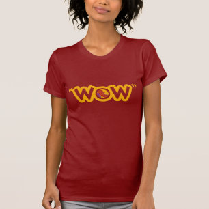 T-shirt das senhoras do "wow"