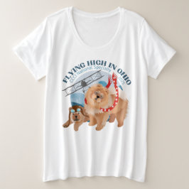 T-SHIRT DAS SENHORAS - MAIS TAMANHO COM LOGOTIPO