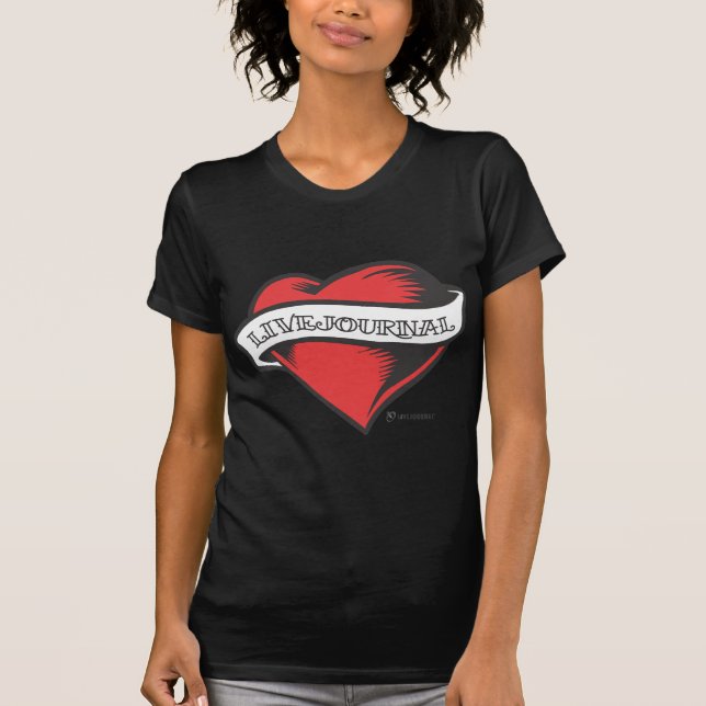 T-shirt das senhoras (tatuagem de LiveJournal) (Frente)