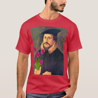 T-shirt das tulipas de Calvin