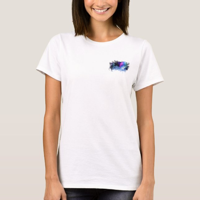 T-shirt das Wonderlight do inverno (Frente)