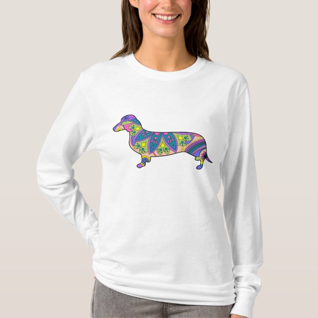 T-shirt Daschund (Frente)