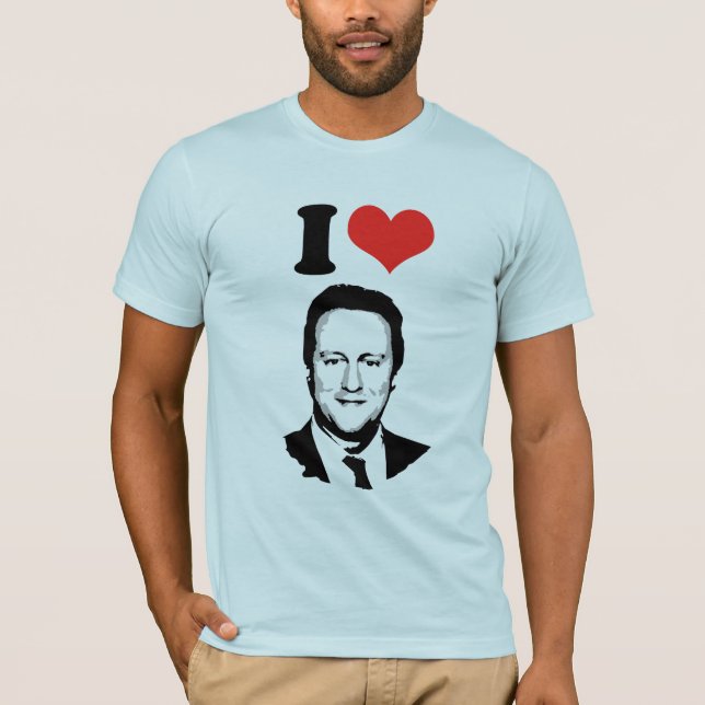 T-shirt David Cameron (Frente)