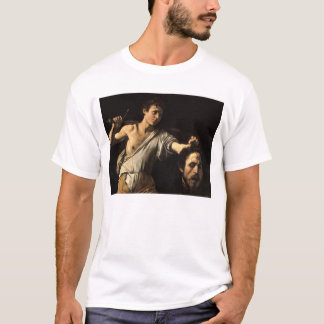 T-shirt David com a cabeça de Goliath, Caravaggio