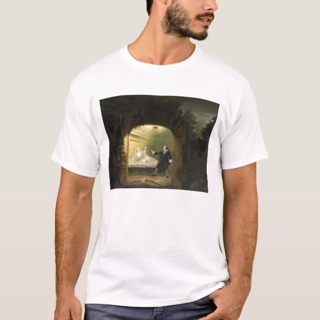 T-shirt David Garrick (1717-79) e George Anne Bellamy ( (Frente)