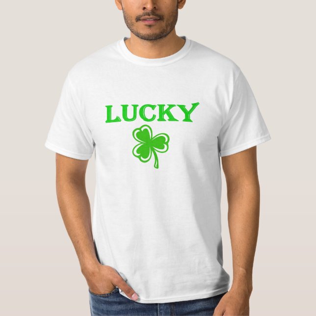 T-shirt DayDrinker afortunado (Frente)