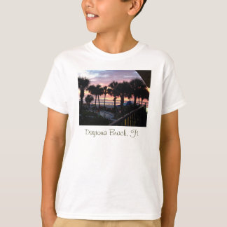 T-shirt Daytona Beach, nascer do sol de FL