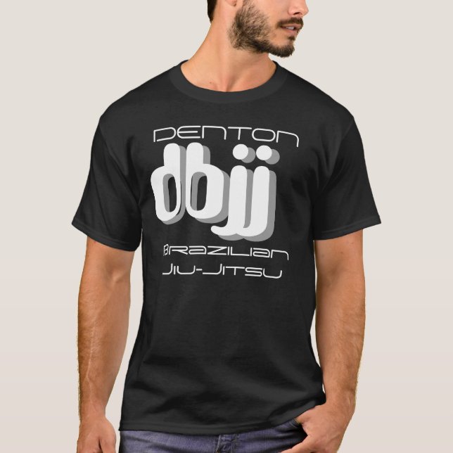 T-SHIRT DBJJ - PRETO (Frente)