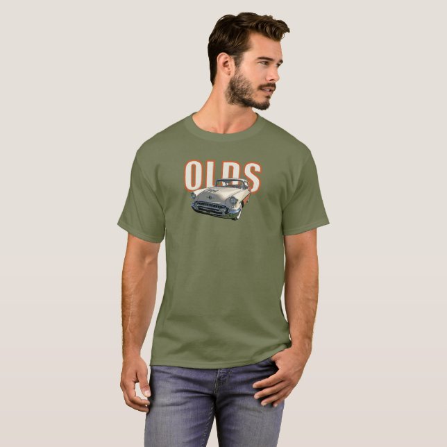 T-shirt de 1955 velhos (Frente Completa)