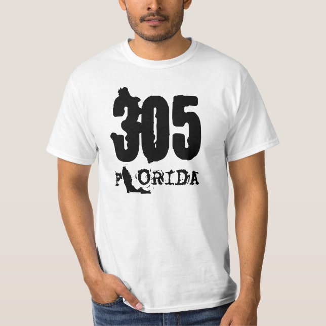T-shirt de 305 Miami (Frente)