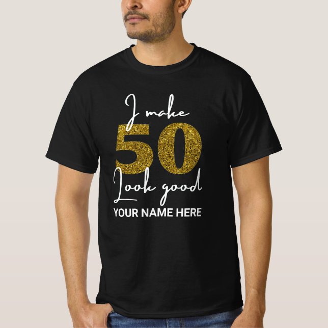 T-Shirt de 50.o aniversário (Frente)