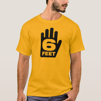 T-shirt de "6 PÉS" - GRÁFICO GRANDE