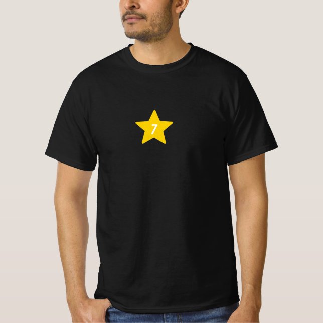 t-shirt de 7 estrelas (Frente)