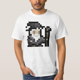 t-shirt de 8 bits da arte do pixel do Sprite do
