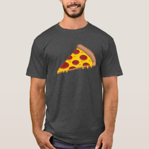 t-shirt de 8 bits da obscuridade da pizza