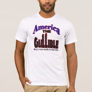 T-shirt de 9/11 de conspiração