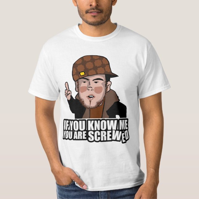 T-SHIRT DE 9 MORDAÇAS - SCUMBAG STEVE (Frente)