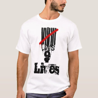 T-shirt de 9 vidas