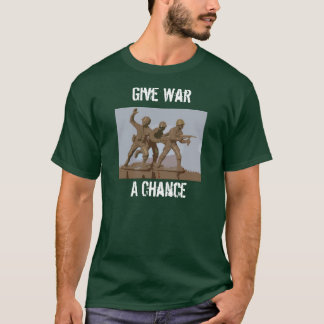 T-shirt Dê a guerra uma possibilidade