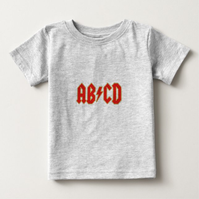 T-shirt de Ab/Cd (Frente)