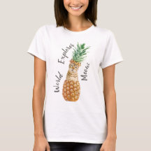 T-shirt de abacaxi-abacaxi