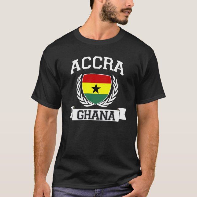 T-shirt de Accra Ghana (Frente)