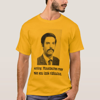 T-shirt de advertência
