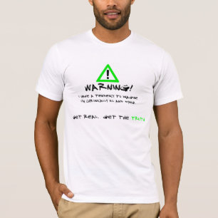 T-shirt de advertência da doença de Lyme
