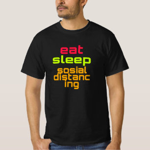 T-shirt de afastamento do solo
