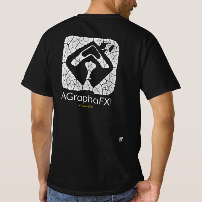 T-shirt de AGraphaFX #SIGGswag2018 (Verso)