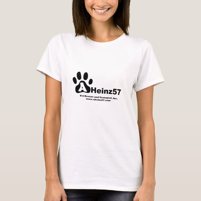 T-shirt de AHeinz57 Pawprint (Frente)