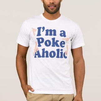 T-shirt de Aholic do puxão