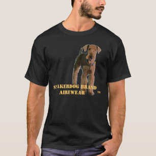 T-shirt de Airedale Terrier "Sneakerdog"
