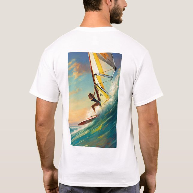 T-shirt de ajustado ultra-suave e perfeita: na mod (Verso)