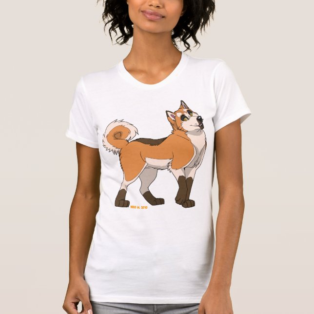 T-shirt de Akita (Frente)