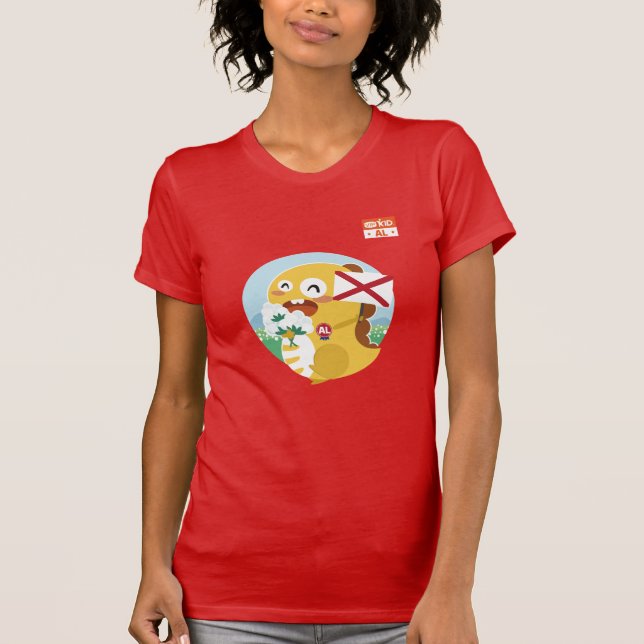 T-shirt de Alabama VIPKID (alaranjado) (Frente)