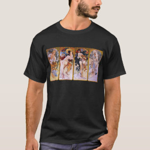 T-shirt ~ de Alfons Mucha as quatro estações
